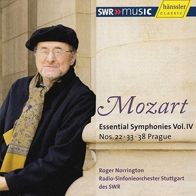 Mozart: Essential Symphonies Vol.4 -No.22 KV.162 (9/8/2006), No.33 KV.319(9/12/2006), No.38 KV.504"Prague"(9/10/2006) / Roger Norrington(cond), SWR Stuttgart RSO