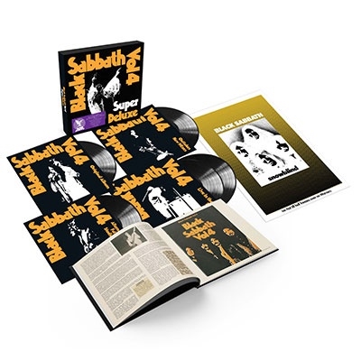 Black Sabbath/Vol.4 (Super Deluxe Edition) 5LP+BOOK[5053864444]