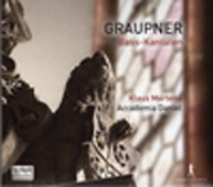 J.C.グラウプナー: バス独唱カンタータとシャリュモーのための協奏的組曲
