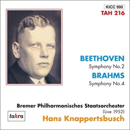 ハンス・クナッパーツブッシュ/ベートーヴェン:交響曲第2番 ブラームス:交響曲第4番＜初回限定＞