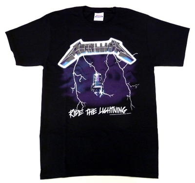 Metallica/Metallica 「Ride the Lightning」 T-shirt Lサイズ