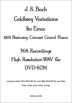 J.S.Bach: Goldberg Variations [Audio Track Only/For PC Audio]