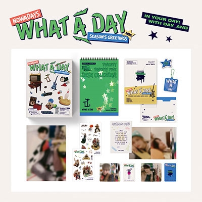 [NOWADAYS] 2025 SEASON'S GREETINGS [WHAT A DAY] ［CALENDAR+GOODS］