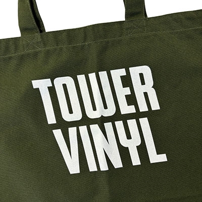 TOWER VINYL トートバッグ オリーブ