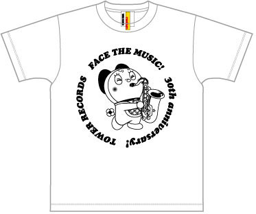 ドラミちゃん X Tower Records T Shirt サックス White Xlサイズ