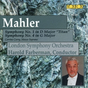 Mahler: Symphonies no 1 & 4 / Farberman, London Symphony