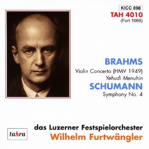 ブラームス:ヴァイオリン協奏曲(1949年HMV) シューマン:交響曲 第4番(1953年ライヴ)