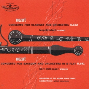 モーツァルト:クラリネット協奏曲･ファゴット協奏曲