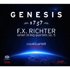 �����븹�ڻͽ�����/Genesis 1757 - F.X.Richter�� Seven String Quartets Op.5[SM184]