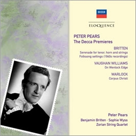 Peter Pears - The Decca Premieres