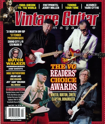 VINTAGE GUITAR 2015年4月号