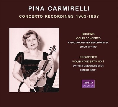 ピーナ・カルミレッリ 協奏曲録音 1963-1967
