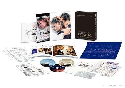 タイタニック 4K UHD 25周年アニバーサリー・エディション ［4K Ultra HD Blu-ray Disc+2Blu-ray Disc］＜数量限定版＞