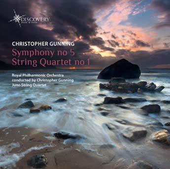 Christopher Gunning/C.Gunning Symphony No.5, String Quartet No.1[DMV105]