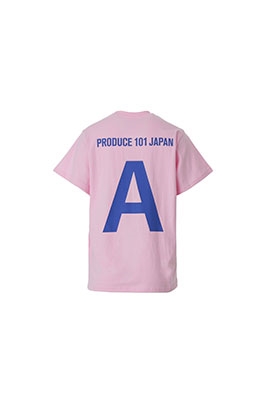 PRODUCE 101 JAPAN THE GIRLS 』 レベルテスト-半袖Tシャツ(ピンク)Mサイズ