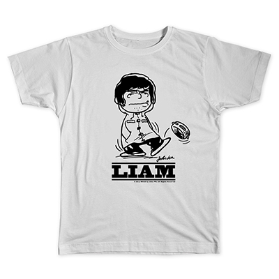 PEANUTS COMIC STYLE×ブリット・ポップ・スター T-shirt LIAM White/Sサイズ
