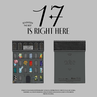 SEVENTEEN/SEVENTEEN BEST ALBUM17 IS RIGHT HEREHERE Ver.[HYBJ-5001]