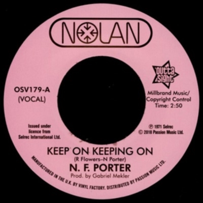 Nolan Porter/Keep On Keeping On/If I Could Only Be Sure[OSV179]