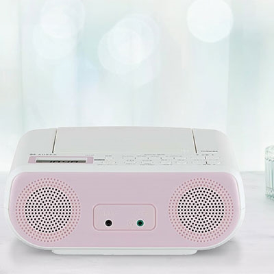 東芝 CDラジオ TY-C161 ピンク