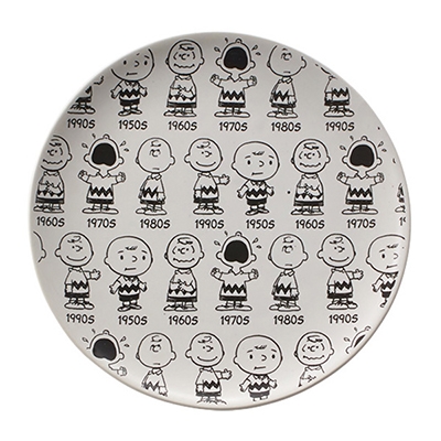 Department 56-Peanuts 65th Anniversary Charlie Plate[4044904]