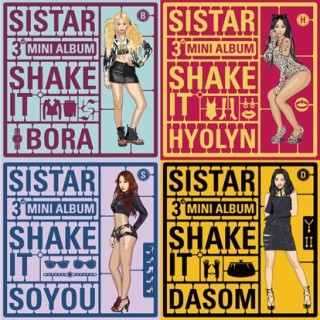 Sistar/Shake It: 3rd Mini Album (ランダムバージョン)(メンバー 