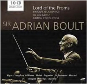 ɥꥢ󡦥ܡ/Adrian Boult - Lord of the Proms (10-CD Wallet Box)[600045]