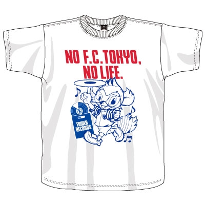 Fc東京 Fc東京 Tower Recordsコラボt Shirt ホワイト Llサイズ