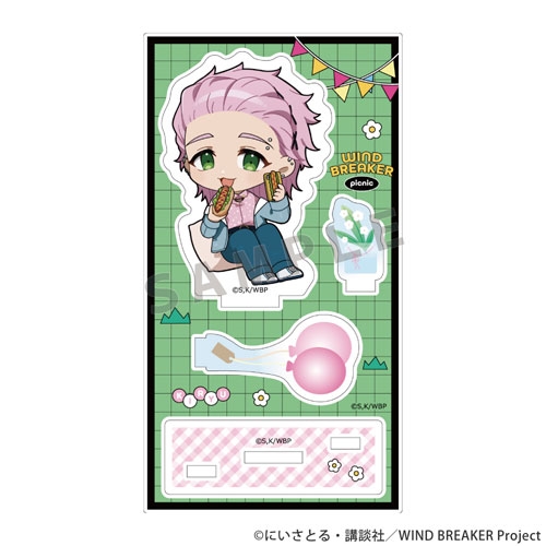 送料無料の商品 WIND 三輝/ピクニック) アクリルスタンド(桐生 BREAKER ポスター