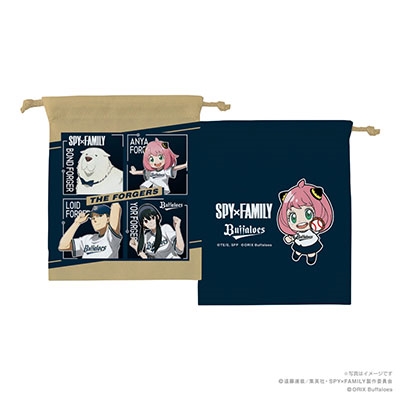 SPY×FAMILY Buffaloes 2022 巾着