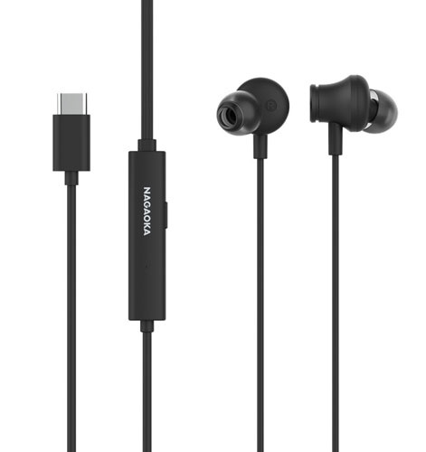 NAGAOKA ANC USB TYPE-Cۥ NTYPEC02 Black[NTYPEC02BK]