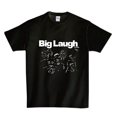 LIQUIDROOM x 向井秀徳 BIG Laugh T-shirts 黒 Sサイズ
