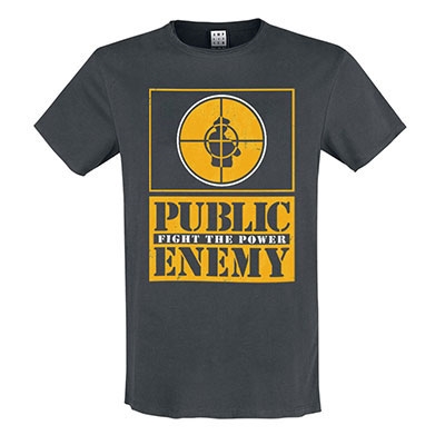 Public Enemy/Public Enemy - Yellow Fight The Power T-shirts Medium[ZAVE210G83M]