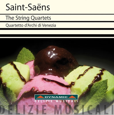 ͥĥڻͽ/Saint-Saens The String Quartets - No.1 Op.112, No.2 Op.153[DM8005]