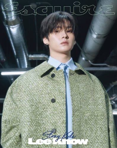 Esquire KOREA 2025年8月号＜C_LEE KNOW (Stray Kids)＞