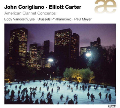 20世紀アメリカのクラリネット協奏曲 - カーター, コリリアーノ