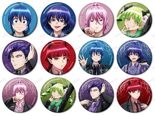 オペラ 魔入りました!入間くん タワレコ グリッター缶バッジ ブラックコーデ ① アニメ『魔入りました!入間くん』 描き下ろし ブラックコーデver