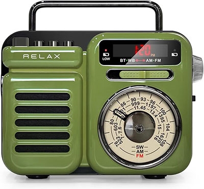 RELAX MULTI RETRO RADIO オリーブグリーン