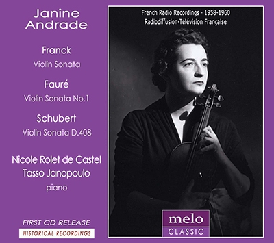 Janine Andrade plays Franck, Faure and Schubert