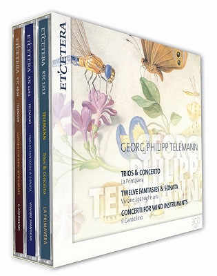顦ץޥ/Telemann Trios &Concerto, Twelve Fantasies &Sonata, Concerti for Wind Instruments[KTC9005]