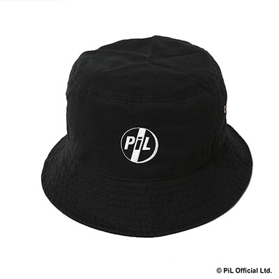 Public Image Ltd. LOGO BUCKET HAT BLACK