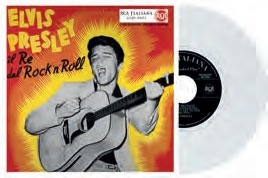 Elvis Presley/EP Etranger No. 15 - Il Re Del Rock'n'Roll (Italie ver.)/White Vinyl[LMLR783835]
