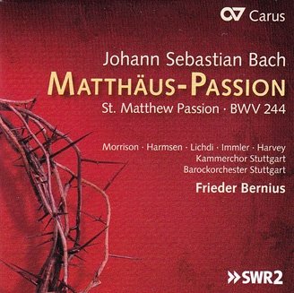 ե꡼٥˥/J.S.Bach Matthaus-Passion BWV.244[83285]