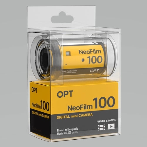 OPT Neo Film100 �ե���෿�ǥ����륫��� �֥�å�/��������[OPT100-BKYE]