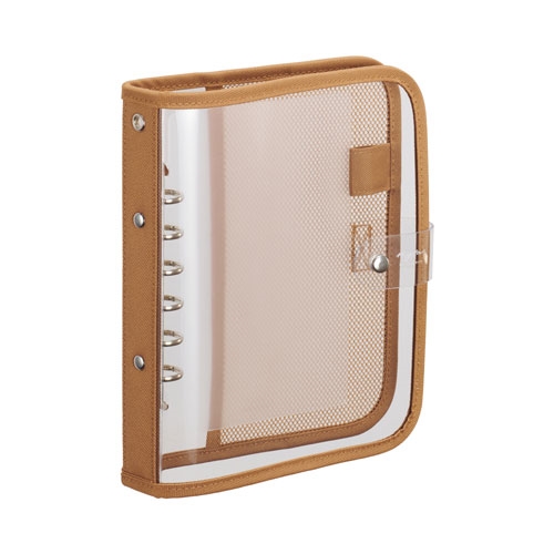 Myfa クリヤーバインダー キャラメルブラウン[N3390-9]