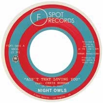 Night Owls/Ain't That Loving You (feat. Chris Murray) b/w Are You Lonely for Me, Baby (feat. Malik Moore)/Black Vinyl[FSPT-1031]