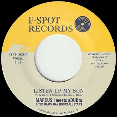 Marcus I Meets Adubta/Listen Up My Son b/w Version̸ס[FSPT-1038]