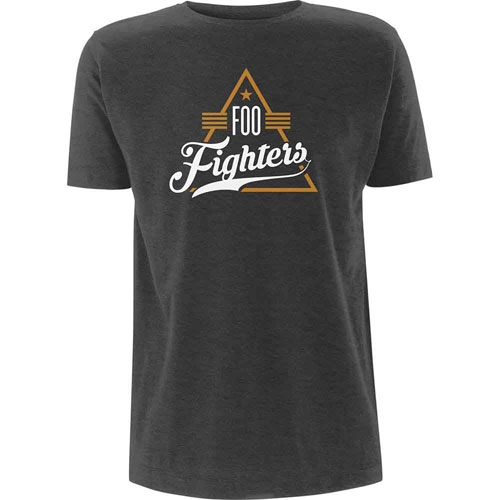 Foo Fighters/FOO FIGHTERS Triangle (Heather Grey)T L[FOOTS-13MHL]