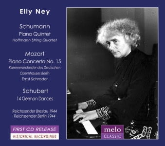 ꡼ʥ/Elly Ney plays Schumann, Mozart and Schubert[MC1029]
