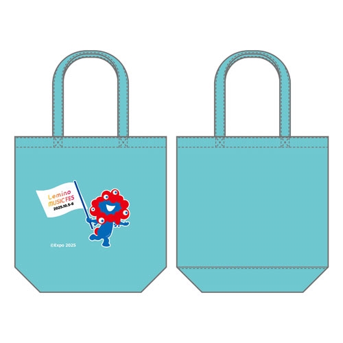 EXPO2025 ミャクミャク 【LMF】 トートバッグ(フラッグ) ミント