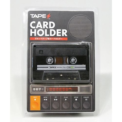 少し豊富な贈り物 カルマーデザイン カセットテープホルダー チーク材 ケース/ボックス